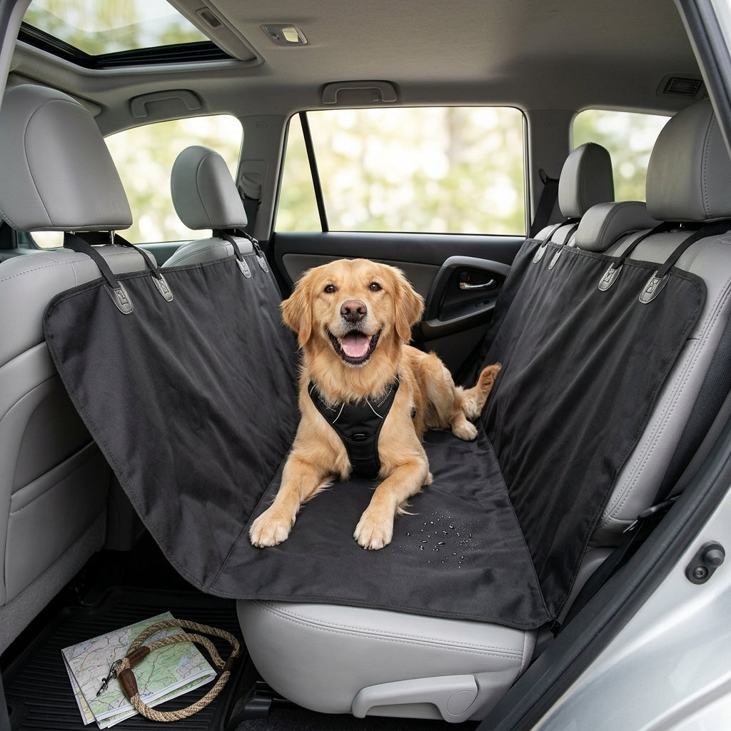 Protector impermeable de asiento para mascotas
