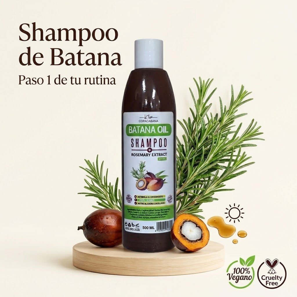 Shampoo de Batana para cuidado capilar